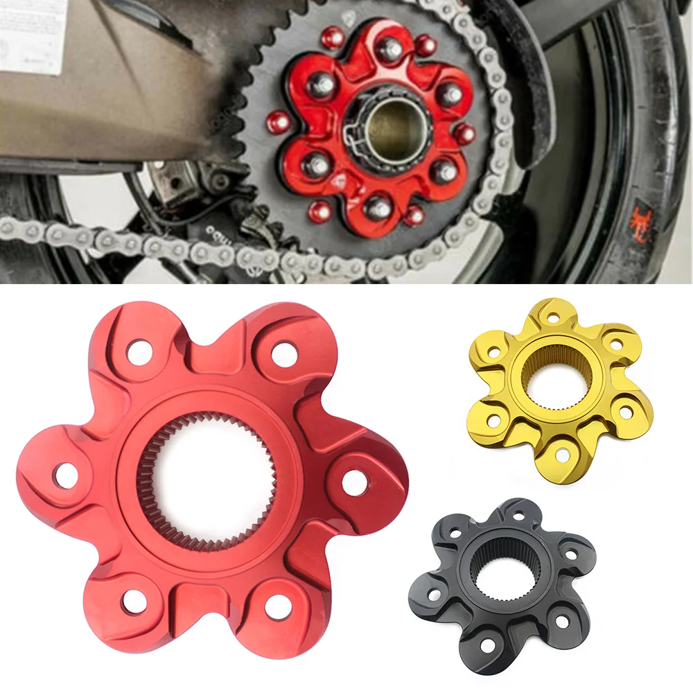 Motorcycle Rear Sprocket Drive Flange Cover For Ducati Diavel Monster Multistrada 1200 S SBK 1098/1199/1299 Streetfighter 1098