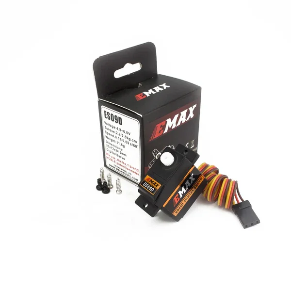 Emax Official ES09D (dual-bearing) Specific Swash Servo for 450 Helicopters