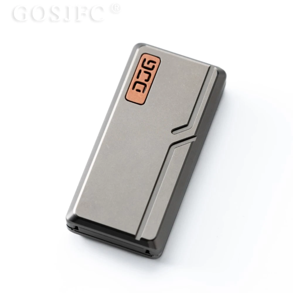 DJGEDC – diapason en alliage de titane et acier inoxydable, curseur de poussée, Structure mécanique, jouets en métal, jouets Fidget EDC