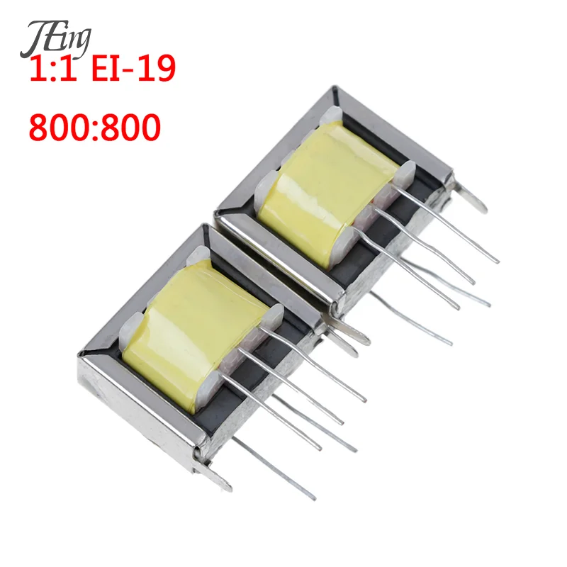 2Pcs audio output transformer 1:1 EI-19 EI19 800:800 high quality