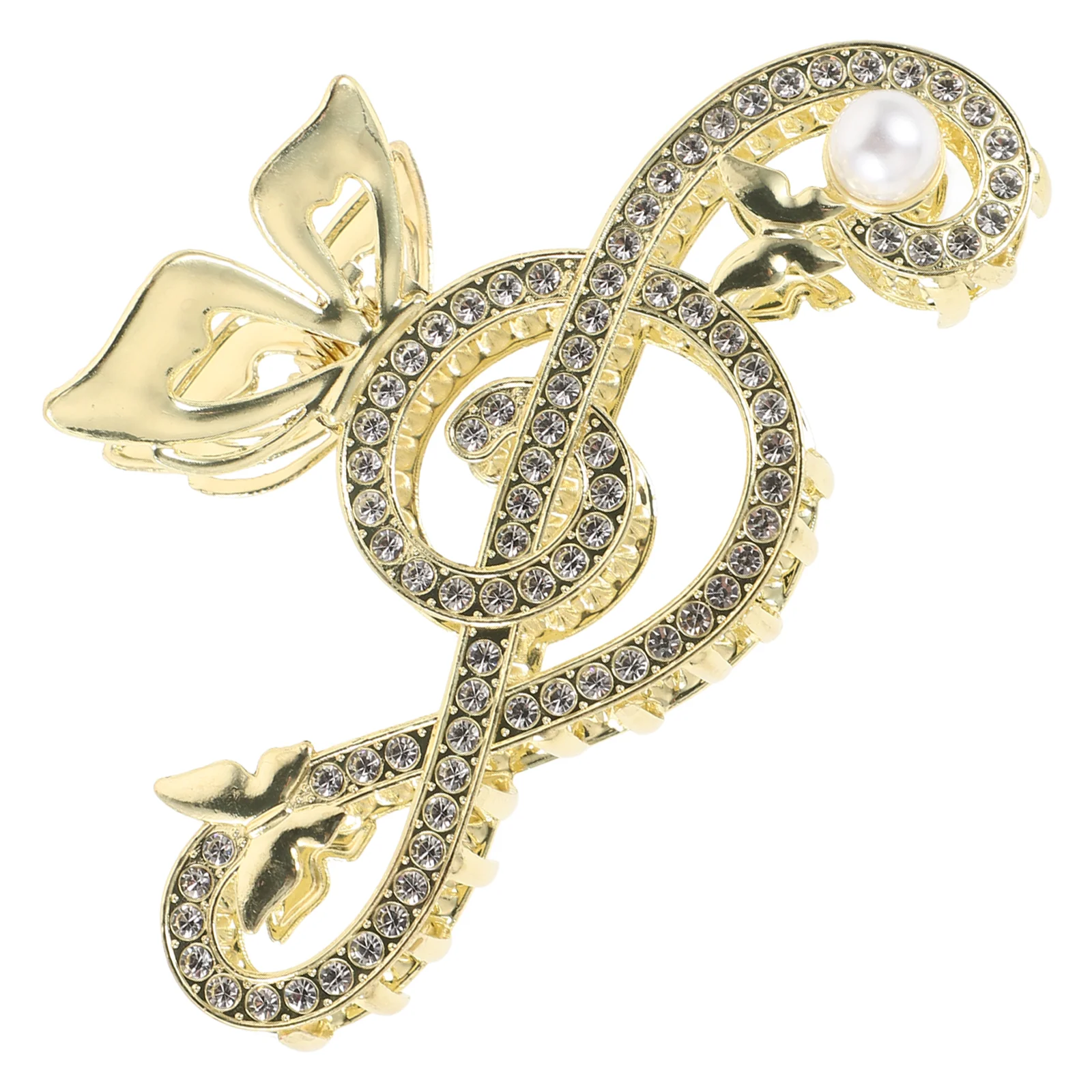 

Vintage Hair Claw Musical Note Butterfly Hairpin Pins Clips for Women Zinc Alloy Accessories Bride