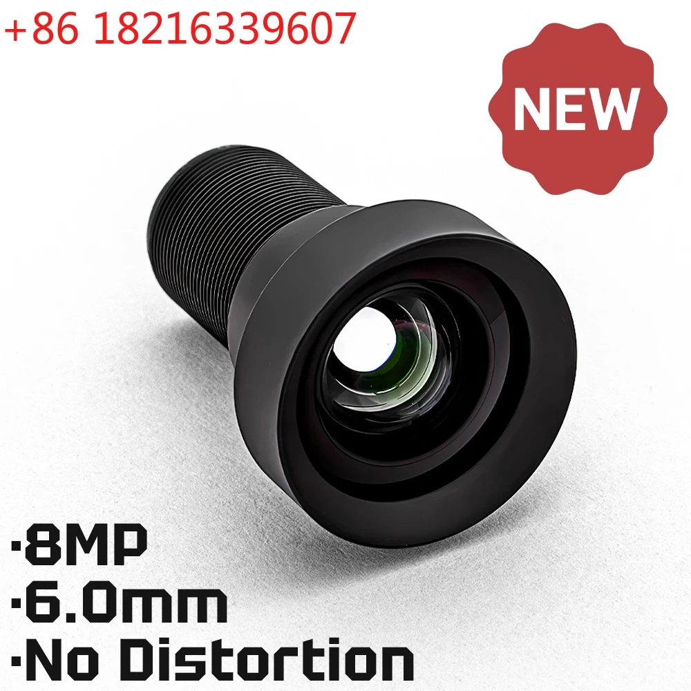 

Объектив TAO HD 8MP с креплением M12, 5,83 мм, без искажений, диафрагма F1.6, формат 1/1.8 дюйма, с фильтром 650 нм для систем видеонаблюдения и безопасности CCTV.