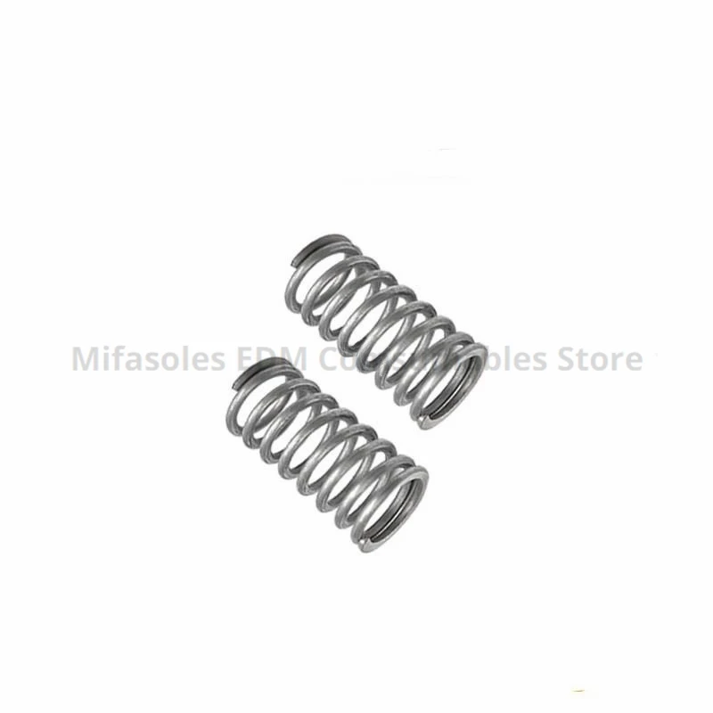 أجزاء EDM 100542854   الربيع Φ7 * 10 مللي متر سكين العمود الربيع لآلة EDM قطع الأسلاك Charmilles 1 قطعة