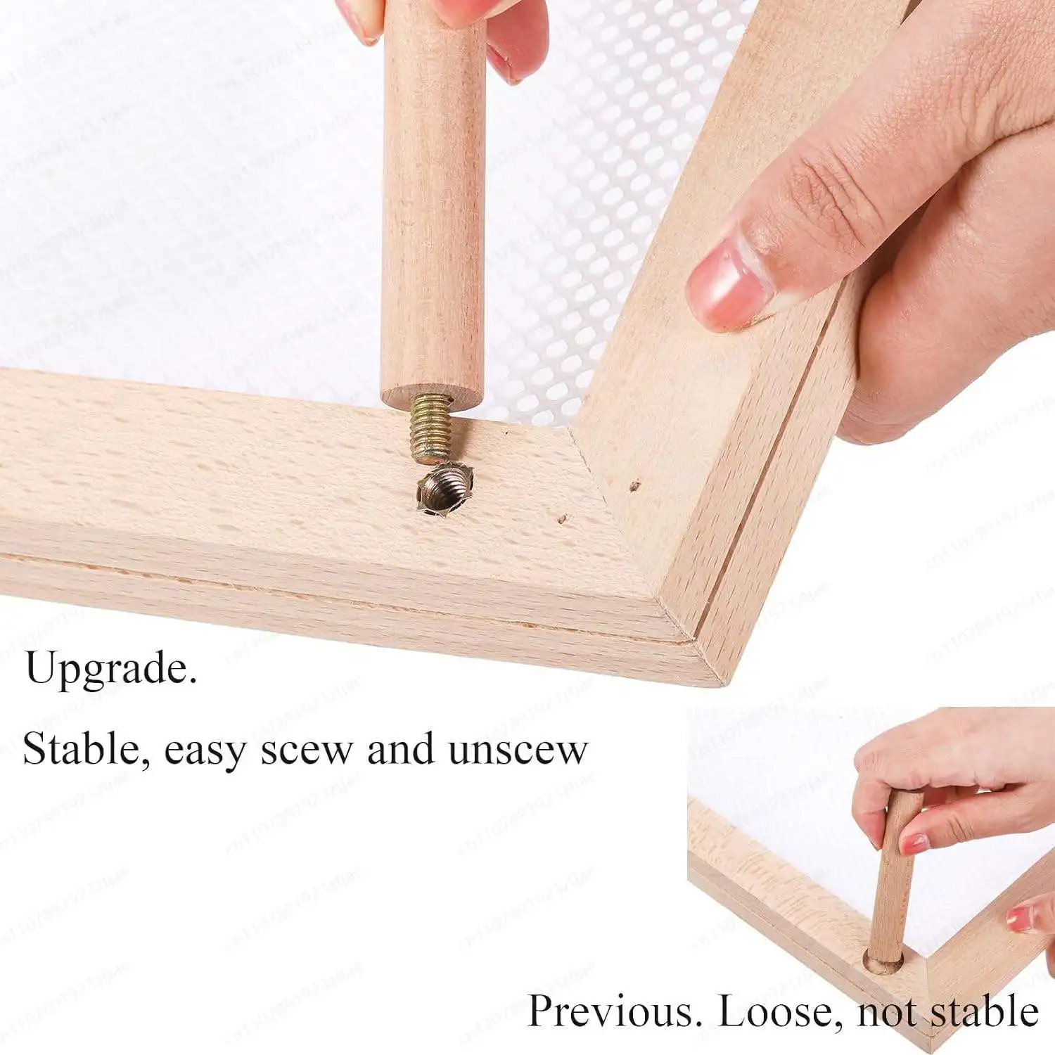 

Деревянная сушилка для пасты Jmz-Wooden, настольная деревянная сушилка для лапши, двухъярусная сушилка для пасты.