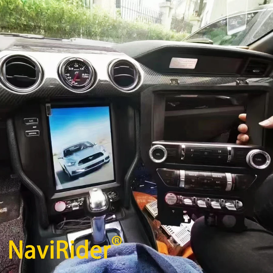 

Для Ford Mustang 2015 2016 2020 Android 13 QLED экран GPS-навигация Беспроводная Автомагнитола стерео Мультимедийный видеоплеер 256 ГБ