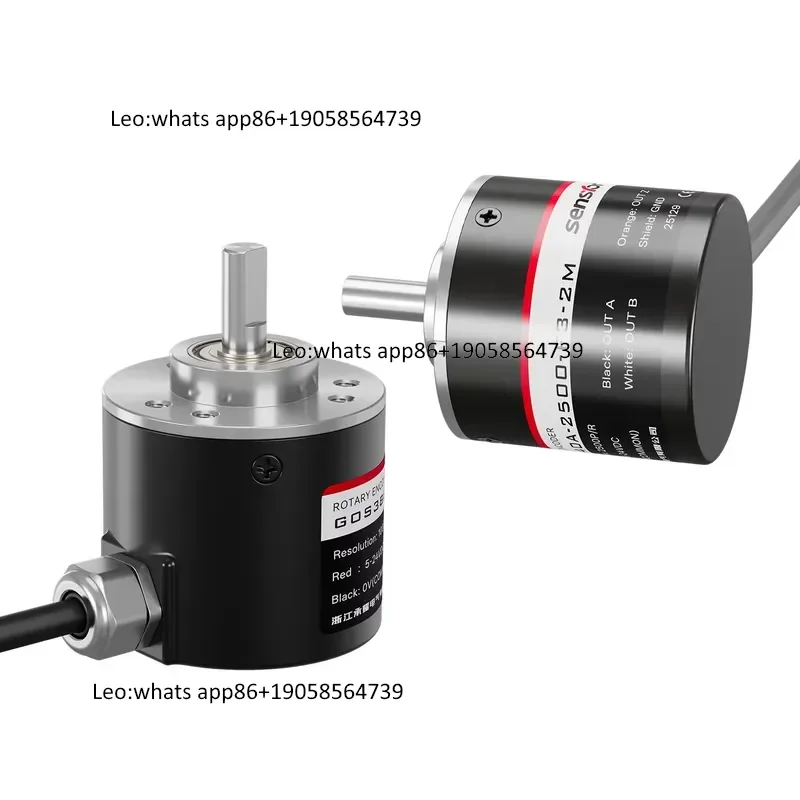Codificador Rotatorio Incremental Fotoeléctrico E6B2-CWZ6C 5000PPR OD, 6MM, DC 5-24V, ABZ 3 Fases, Conector de Soldadura para CNC