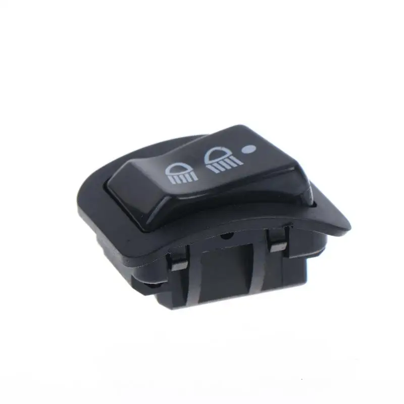 Motorcycle Headlight Switch 3 Modes (High Beams-Low Beam-Off) For Moto Moped Scooter Using Halogen Bulbs Easy Installation