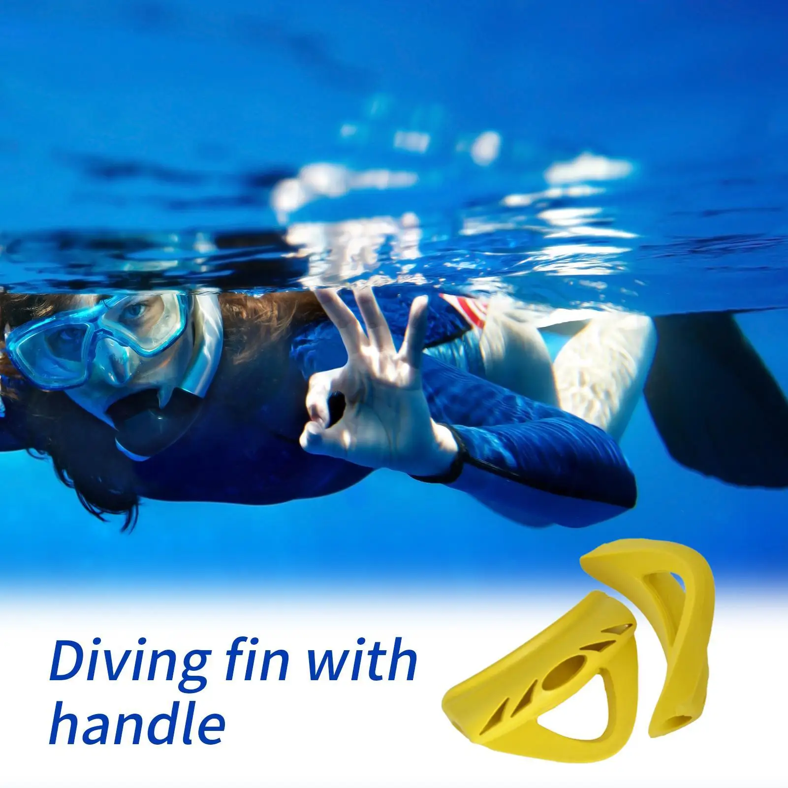 Diving Fin Strap Handle 2 Pieces Spring Fin Strap Shoe Lace Professional Water Sport Accessories for Women Adults Outdoor