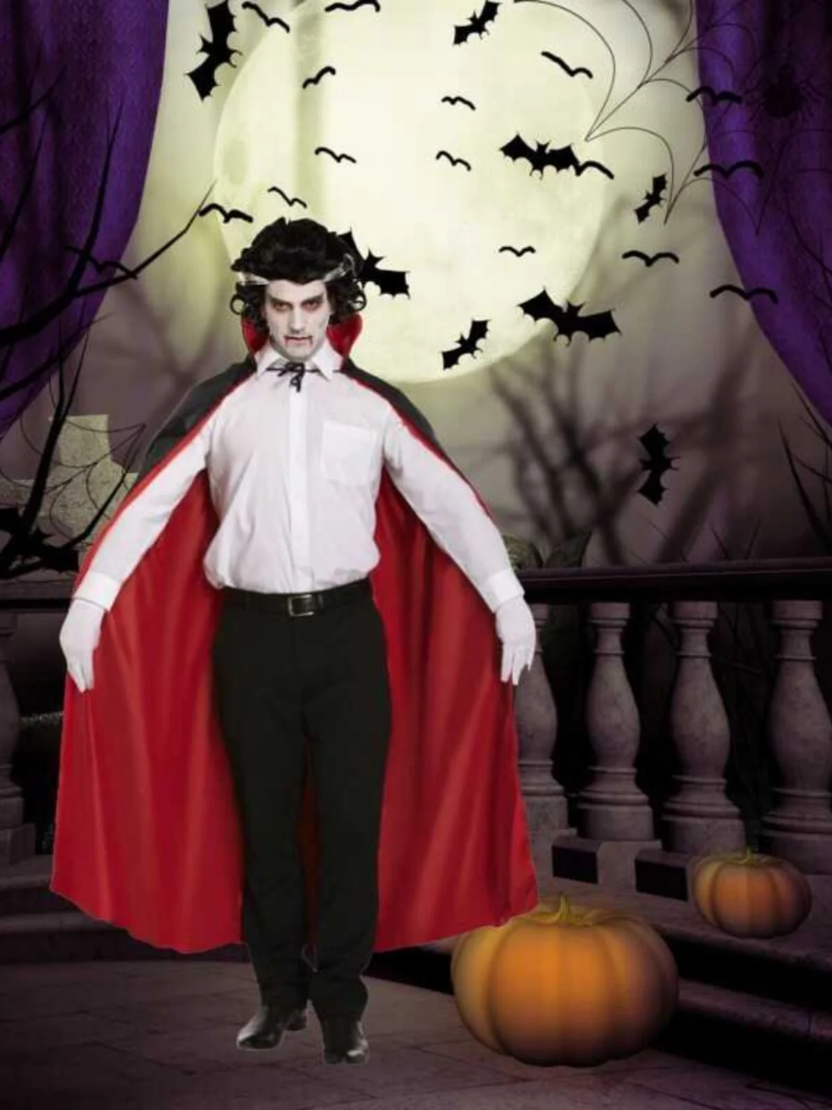 زي أداء مسرحي للهالوين بياقة قائمة وتصميم مزدوج الوجه للرجال والنساء، مصنوع من البوليستر، زي أوبرا صيني تقليدي