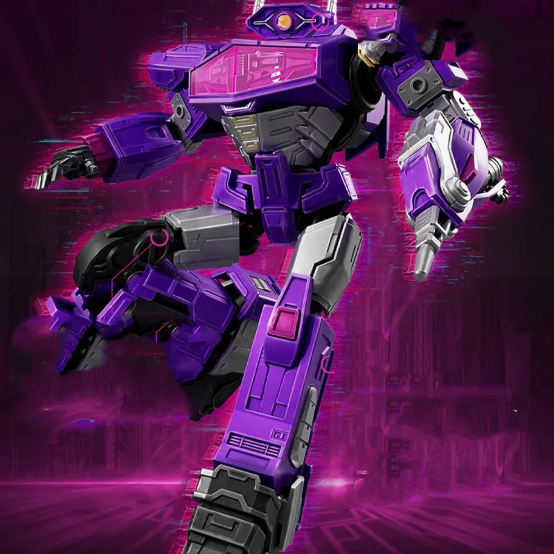 Anime Building Block Man Transformers Origine Optimus Prime Bumbler Redscream Figura di assemblaggio Ornamenti giocattolo Modello Regalo di compleanno