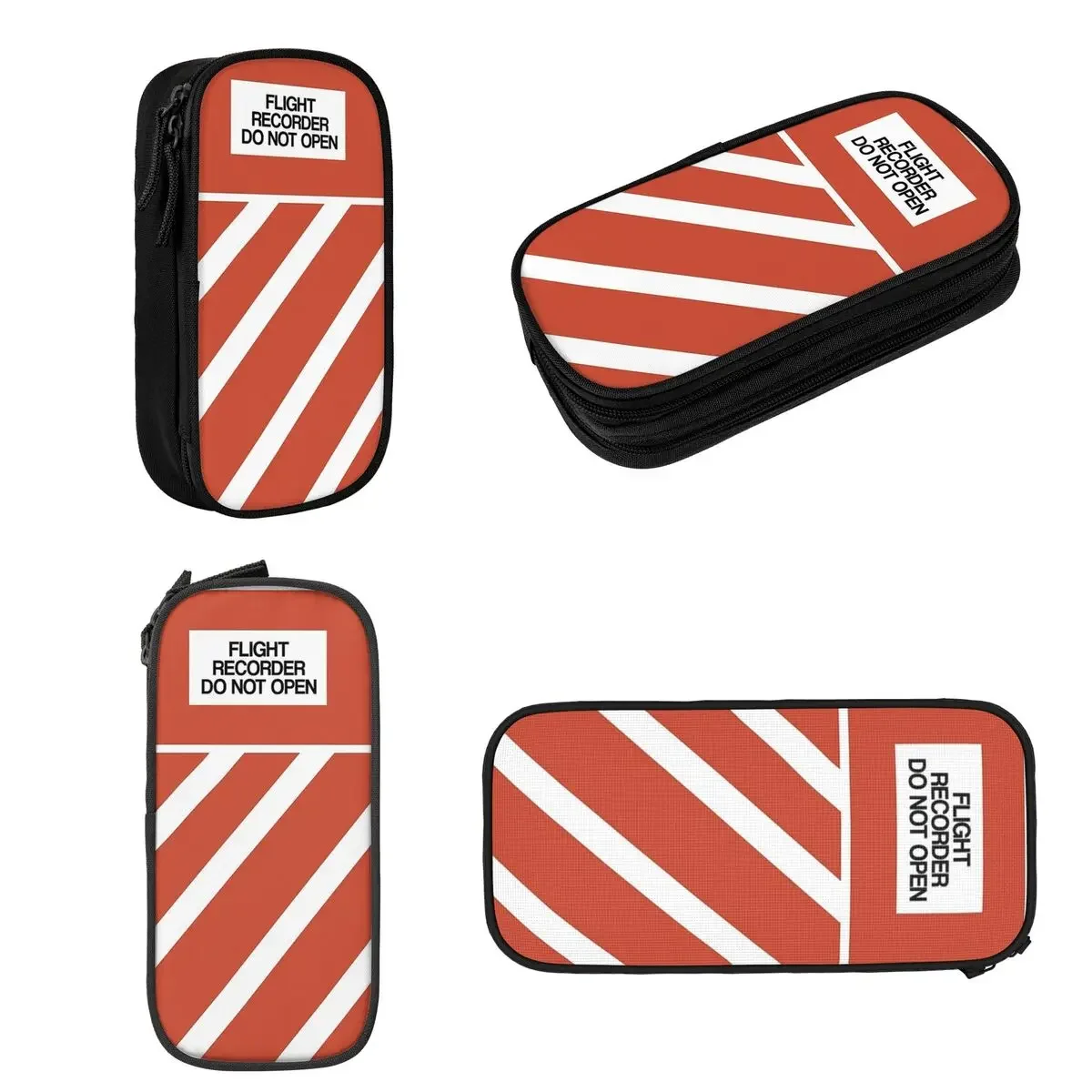 Flight Recorder Pencil Cases Large Storage Pen Bags Pen Box Pencil Pouch For Boys Girls Students Stationery School Office