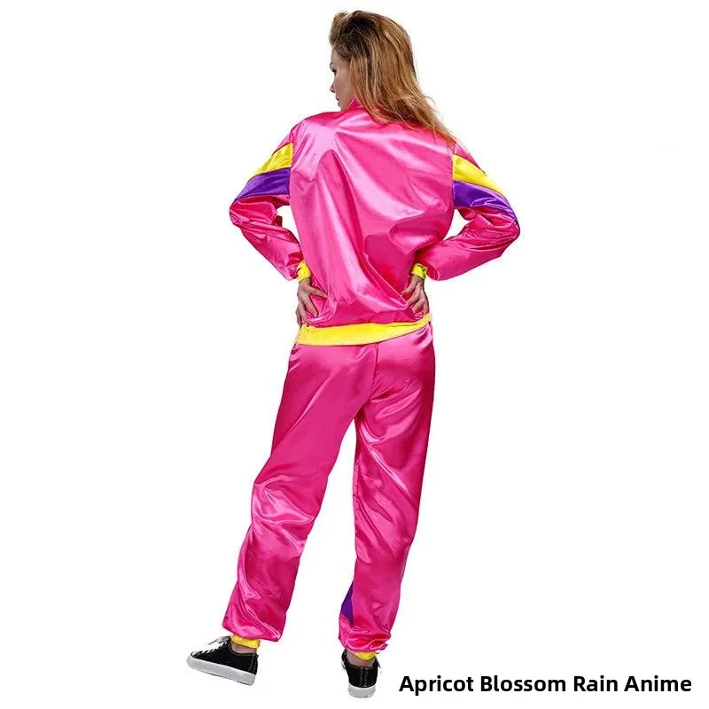 성인용 할로윈 디스코 스포츠웨어 커플 롤플레이 의상 무대 공연복 재미있는 축제 성인 사이즈 전통 중국 의상...