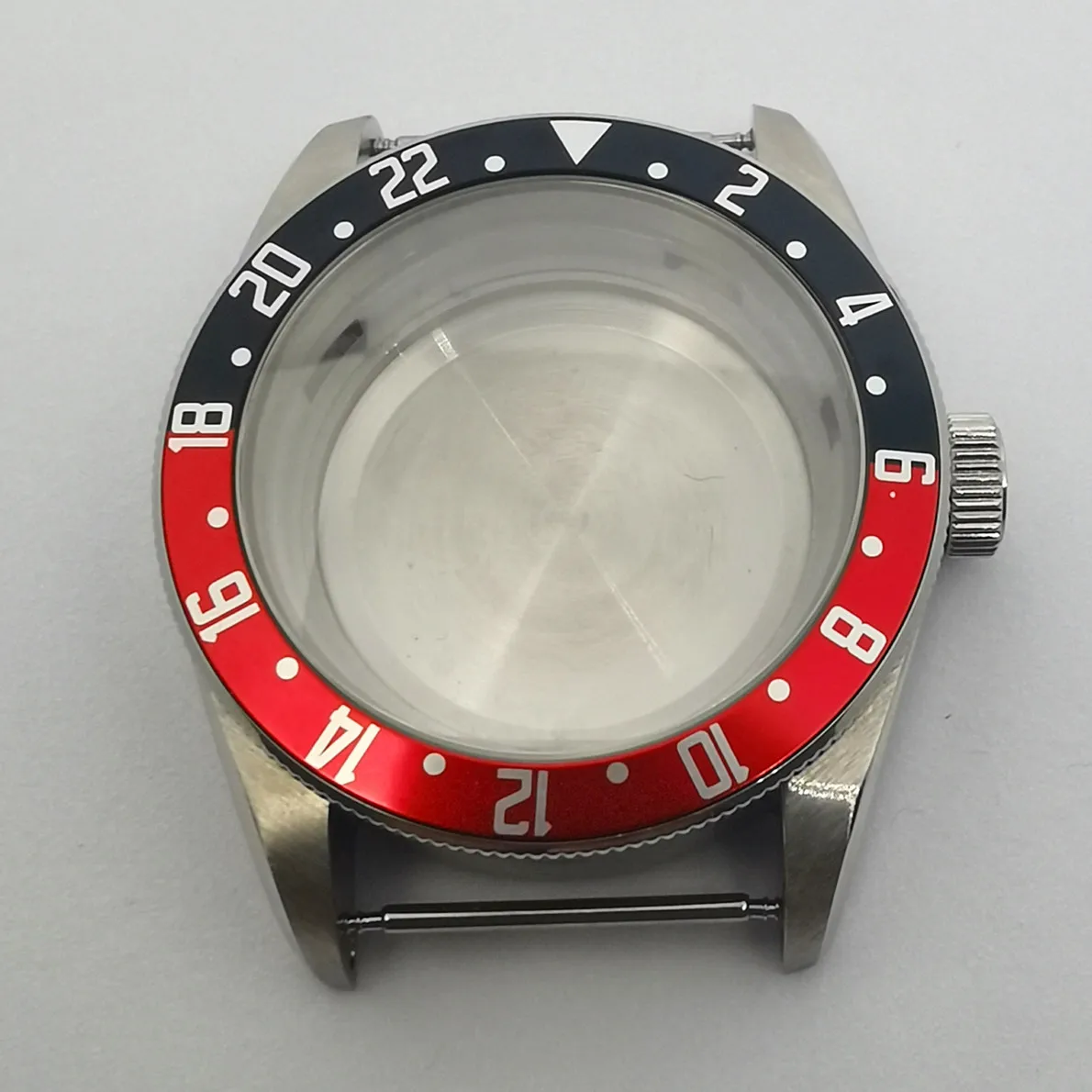 サファイアクリスタルウォッチケース,41mm,pvdブラックブロンズ,スチールカラー,eta2836 miogota8215日本nh34 nh35 nh36,自動移動ムーブメント