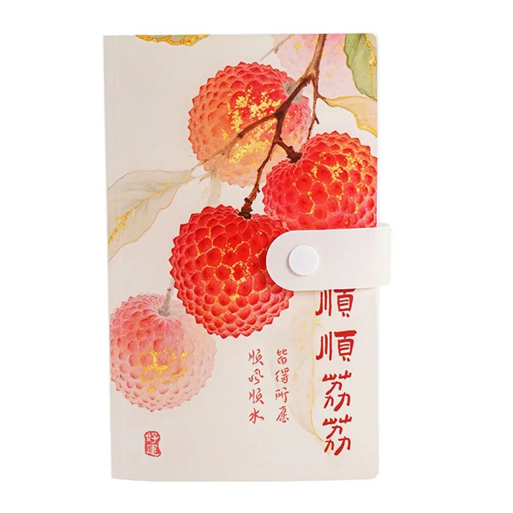 Lychee 100 Envelopes Money Saving Challenge PP Large Capacity Money Collection Book Waterproof Reusable