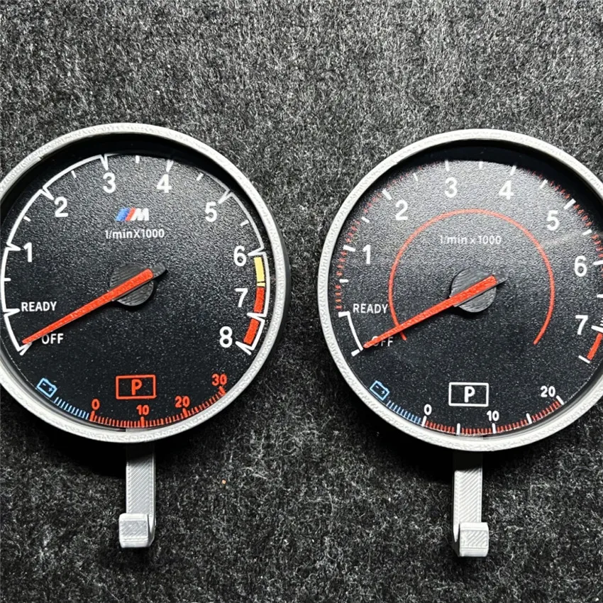 F30 M3 tachometer Key hook Keychain Key Holder M3 F30 Mpower Car pendant JDM Style Key Holder key ring Car accessorie