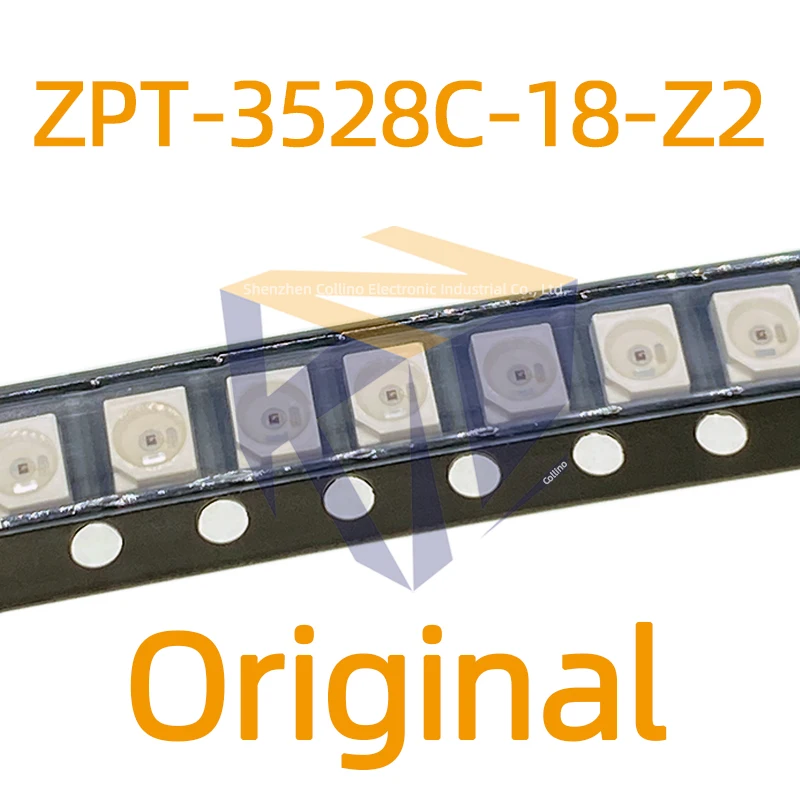 100pcs ZIR-3528C-18-Z2 SMD3528 Top Infrared Emitting Diode LED ZIR3528C18Z2 ZIR3528C original