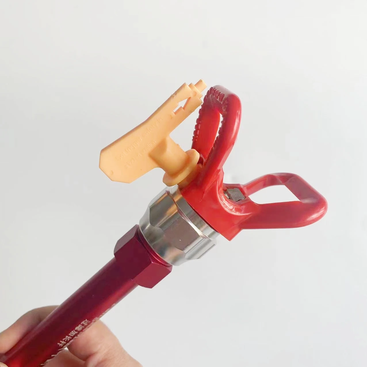 بخاخ HotPortable بدون هواء داخل خلط مسدس رش مزدوج بفتحة تغذية بدون هواء #6