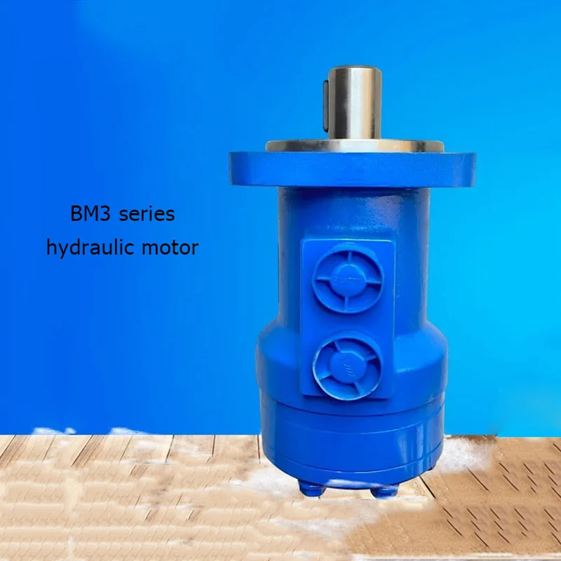 BM3 Series Hydraulic Motor Flat Key 100/125/160/200/250/315/400 Low Speed High Torque Motor