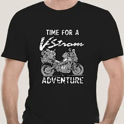 Suz Dl1000 Dl 650 V Strom Vstrom Adventure Motorcycle Fan T-Shirt Fashion Unisex T-Shirt Summer Fashion Short Sleeve Tops