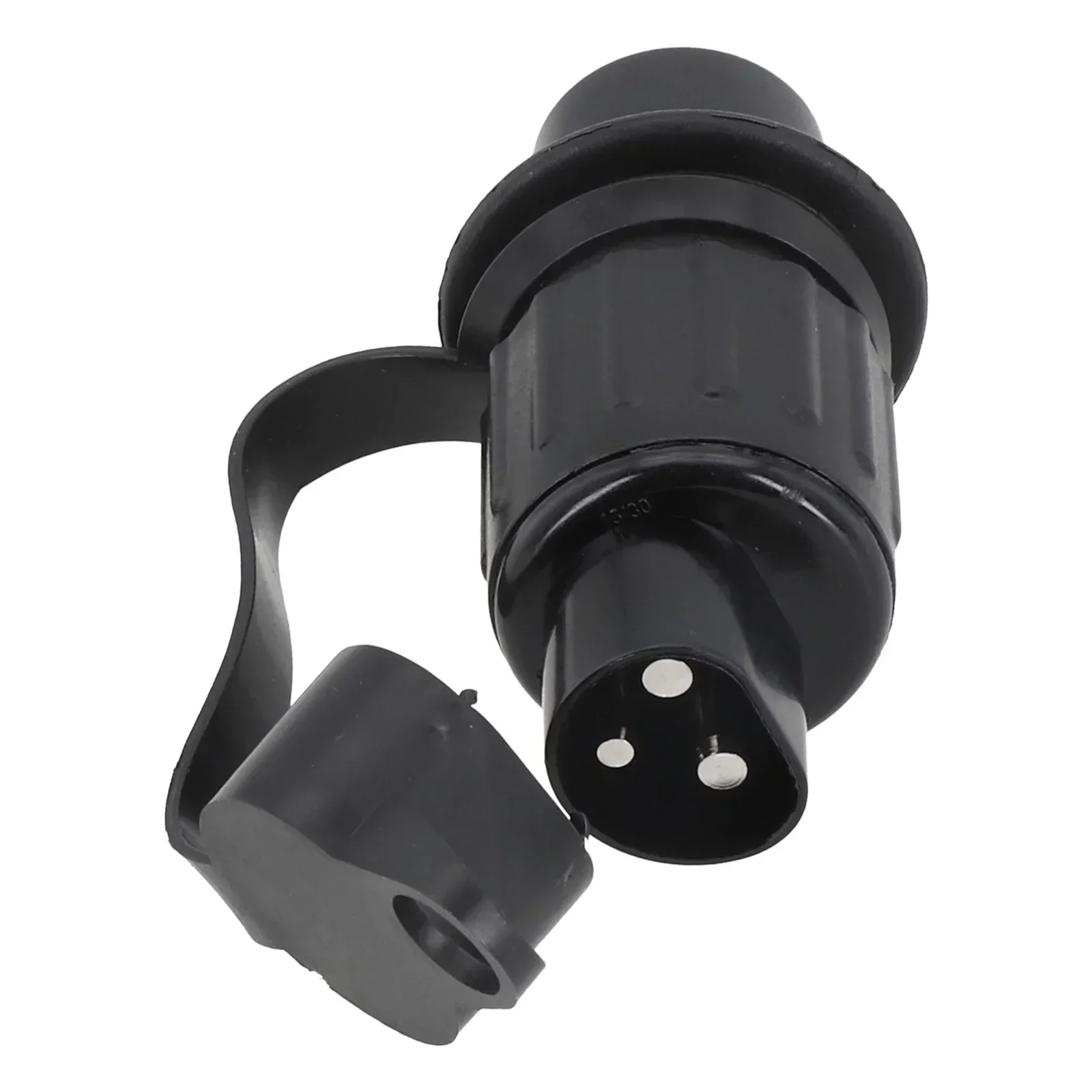 3 Pin Trailer Socket Connectors Round 3 Pole Plug-in Trailer Tractor Plug For Trailer Caravan Truck 12V RVs Plugs Socket Adapter