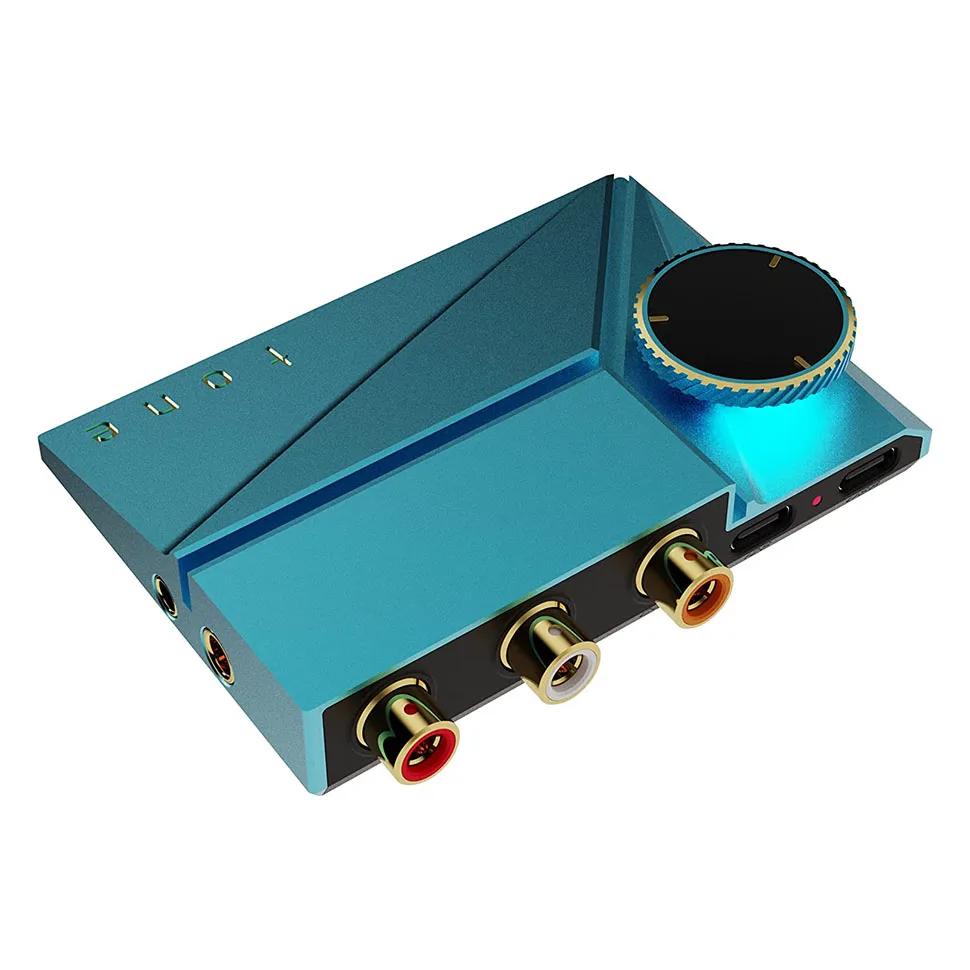 Khadas Tone2 Pro HiFi DAC Tragbarer Desktop-DAC AMP ES9038Q2M DAC Amplificador MQA 768K/32Bit und Native DSD512 für Home Audio 4
