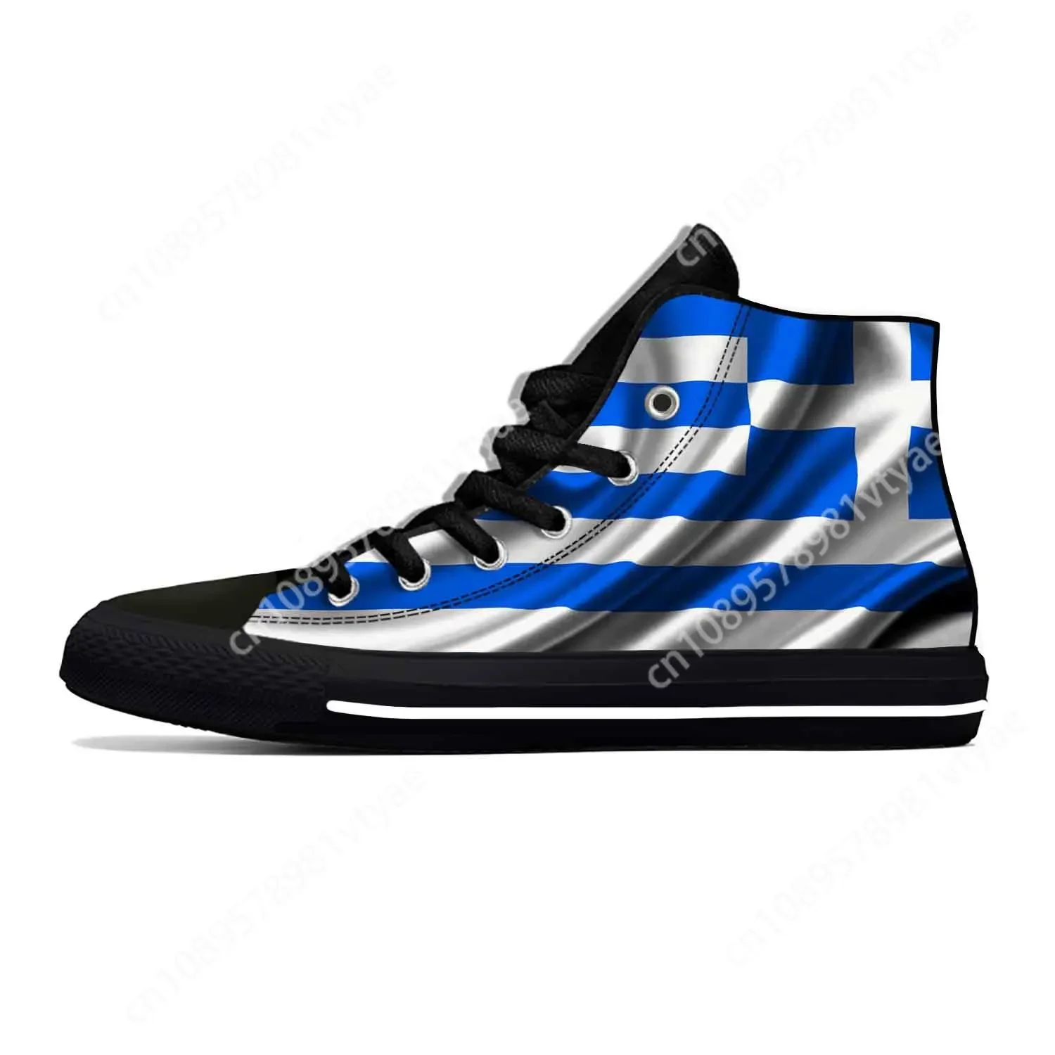 Hellenic grecka grecja flaga patriotyczna duma śmieszne buty na co dzień z tkaniny wysokie góry lekkie, oddychające trampki męskie i damskie z nadrukiem 3D