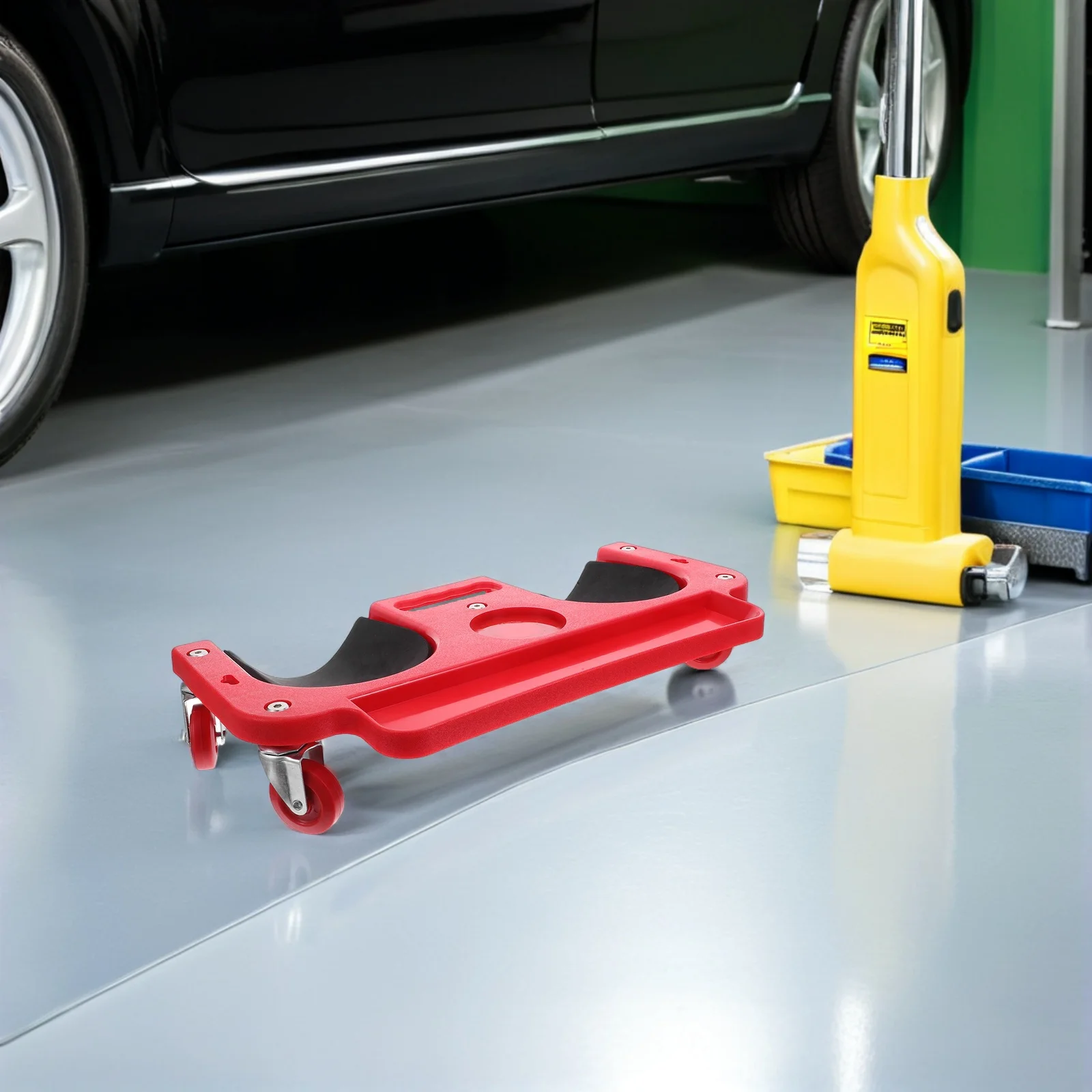 

Car Repair Kneeling Mat Foldable Rolling Knee Pads For Tile Work Heavy Duty Mechanic Floor Pad Eva Waterproof Garage