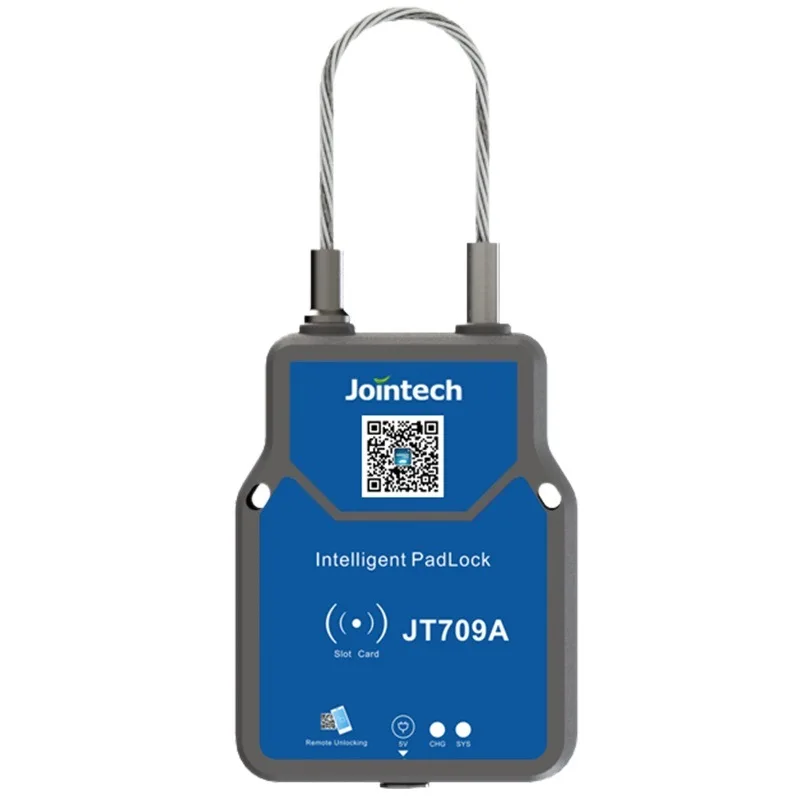

Jointech Jt709A Logistic Cargo Lock Gps Tracker Smart Ble Gps E-Seal Tracking Padlock Wagon Electronic Locking Navigation Seal