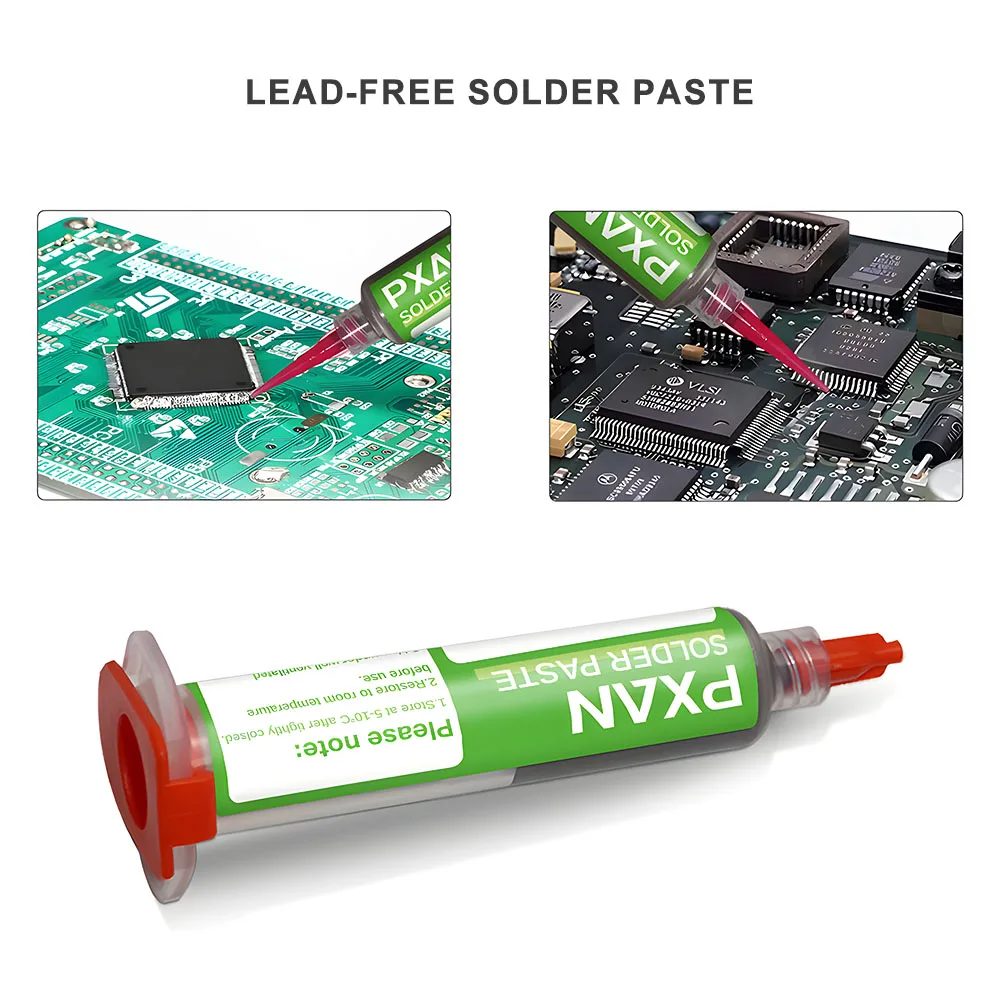 Паяльная паста нового типа 151 ° c /303.8 ° f Флюс для пайки светодиодов Smd ремонт паяльная паста без очистки
