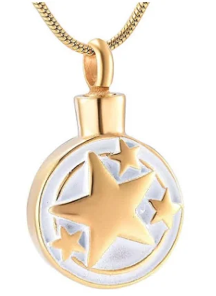 

Cremation Jewelry Urn Memorial Pendant Stainless Steel 8312