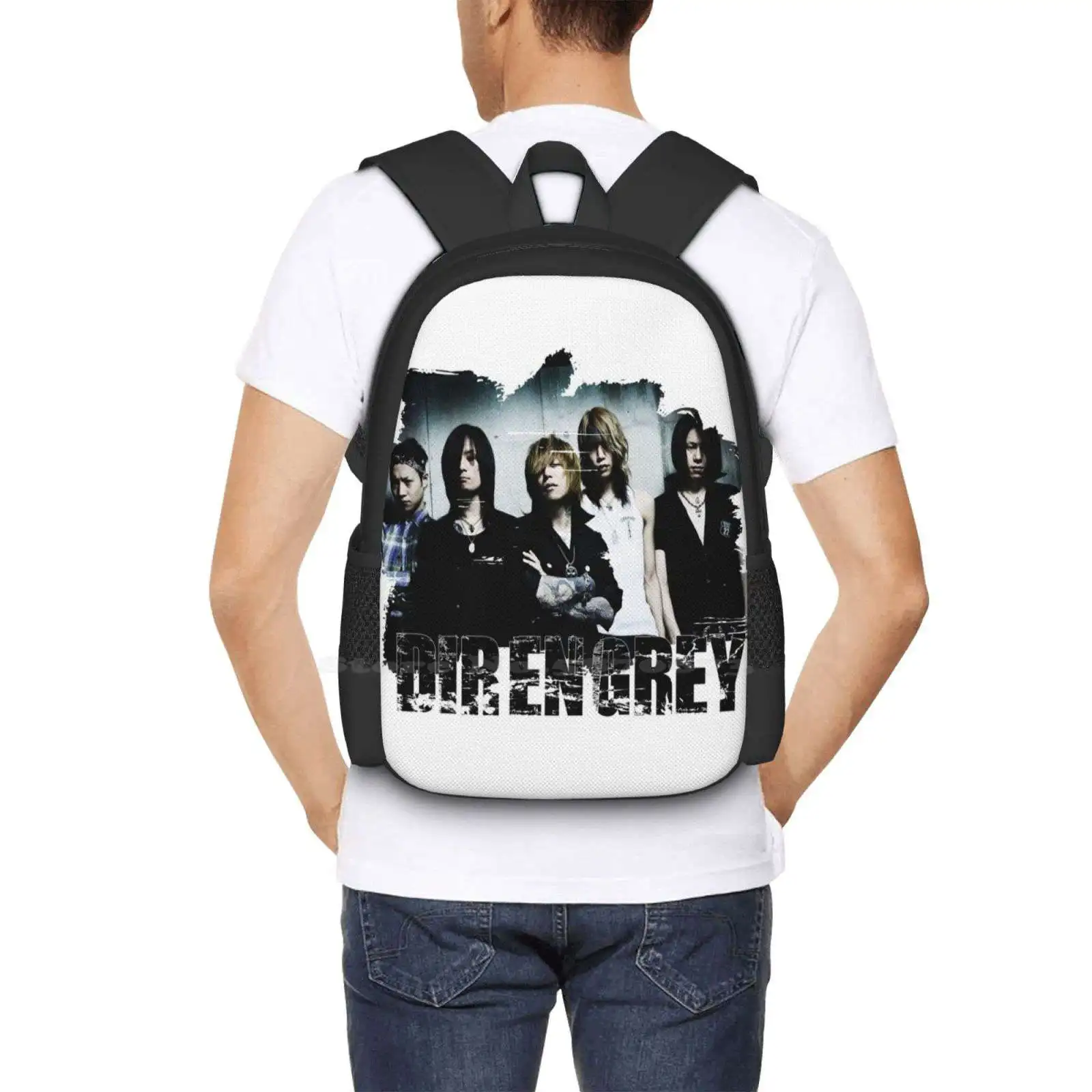 Dir En Grey Hot Sale Schooltas Rugzak Modetassen Dir En Grey Japanse Band Visual Kei Music Kyo Fanart Jrock Sukekiyo