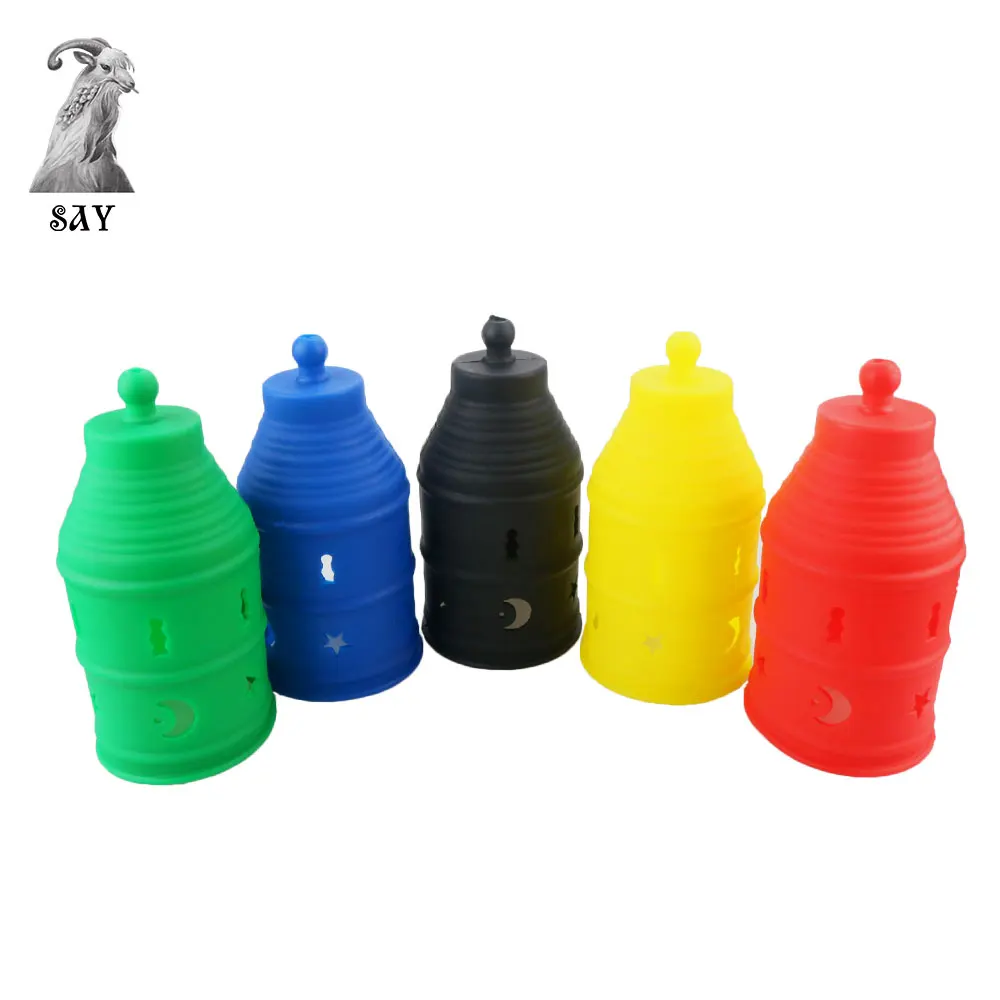 

SY 1PC Silicone Hookah Wind Cover With Handle or Shisha Sheesha Chicha Narguile Smoking Accessories Gadget Cachimba Vattenpipa