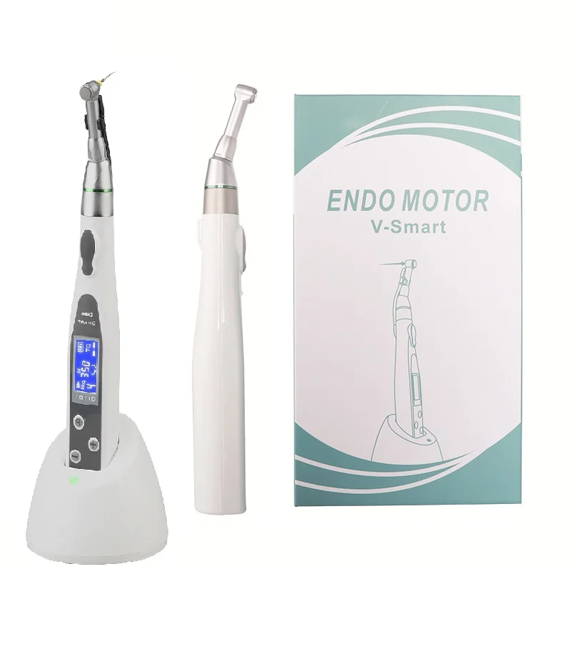 Vigor Dental Endo Motor V Smart Endodontic Equipment Wireless Canal Root Treatment with 16:1 Handpiece