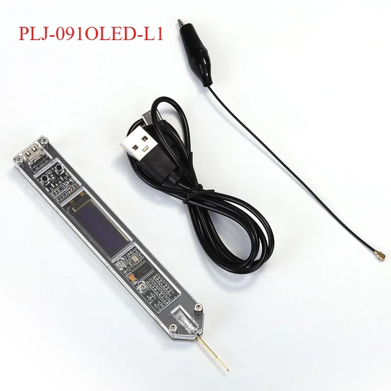 200Hz to 100MHz Pen-Style Frequency METER OLED Display High-Precision Frequency Counter FOR RF Measurement Ham radio transceiver