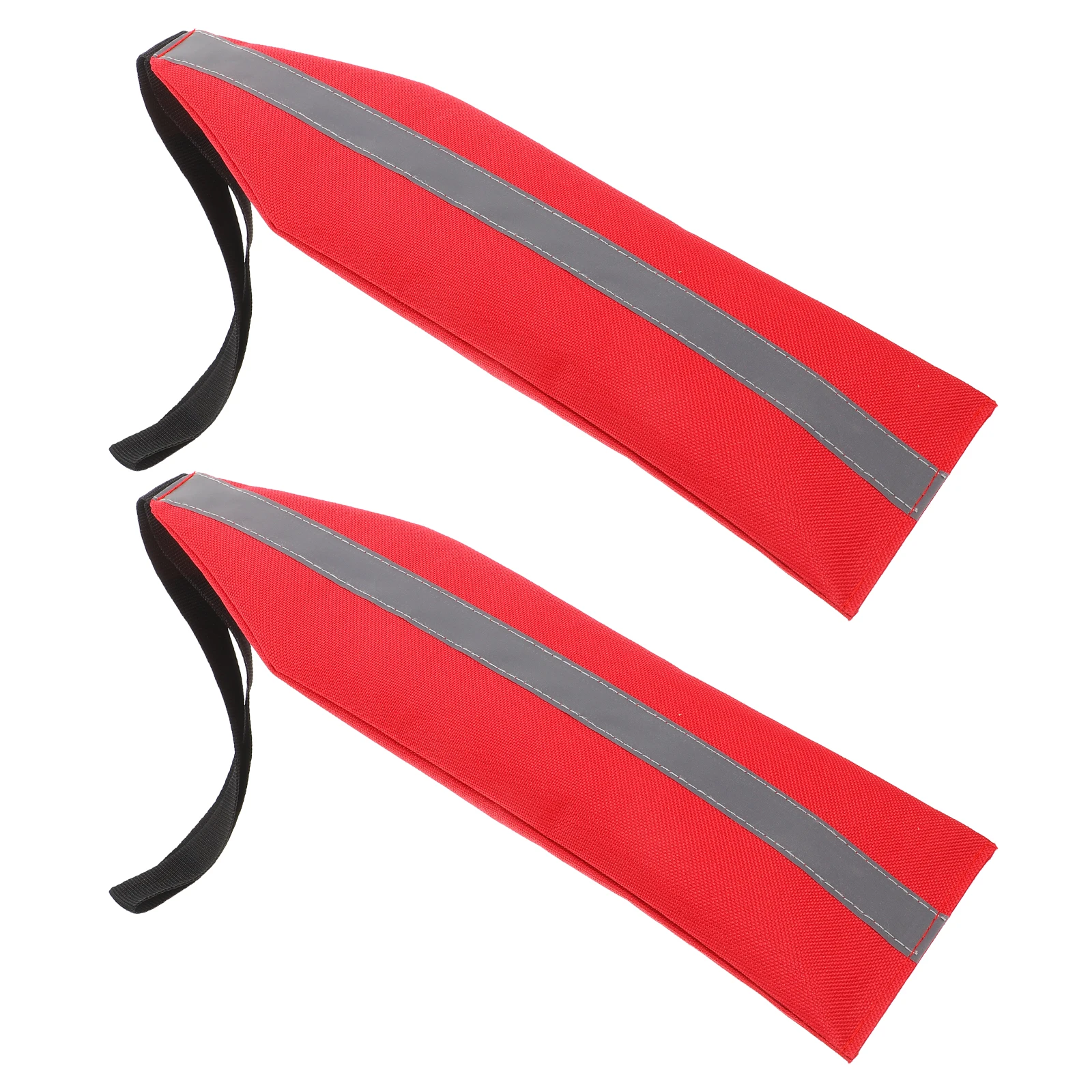 

2 Pcs Kayak Travel Tow Flag Reflective Safety Boat Warning Banner Towing Trailer UTV Wheelchair Lightweight for Kayaks