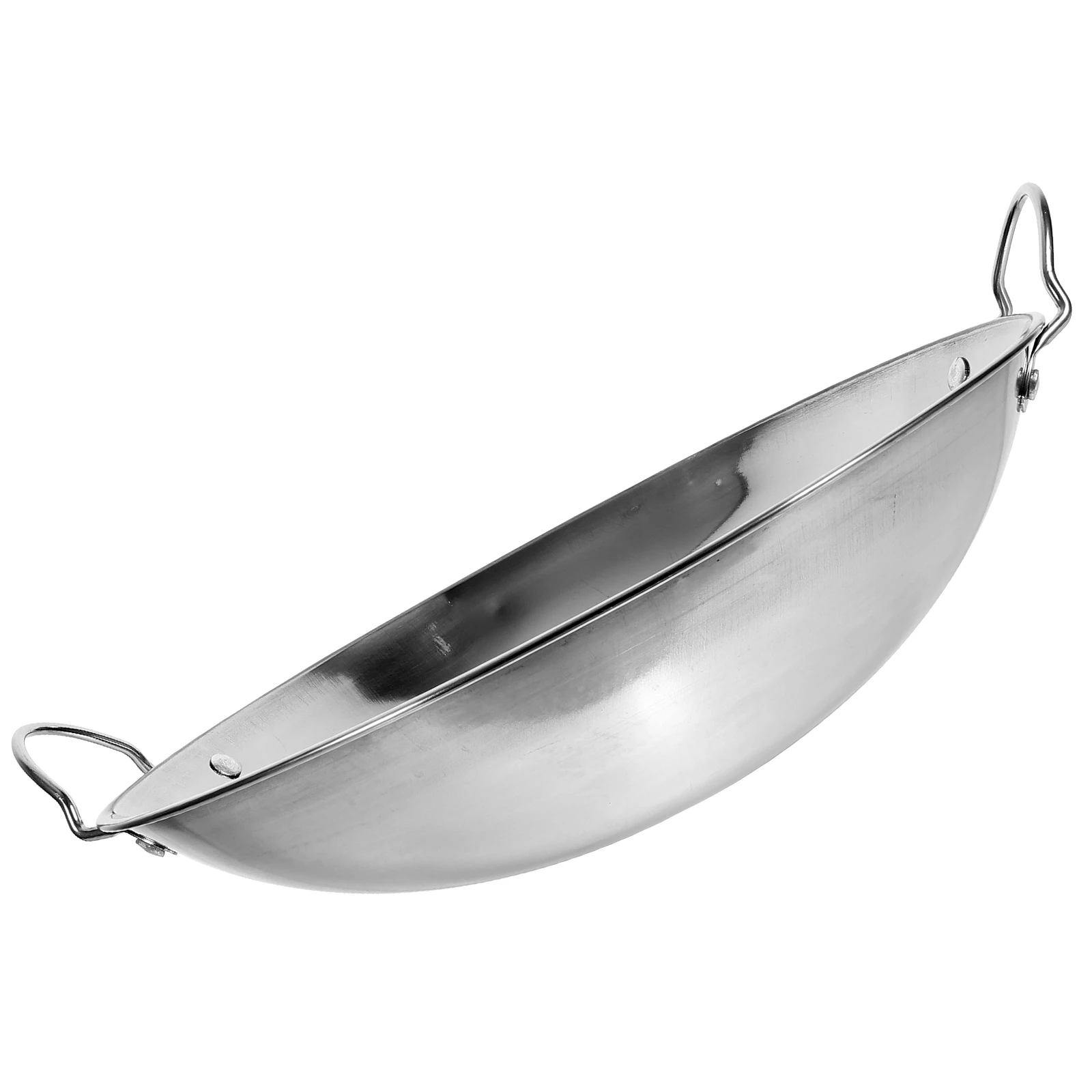 

10 Inch Stainless Steel Anti Overflow Cooking Pot Double Handles Non Stick Kitchen Hotpot Home Restaurant Use Thicken Pan Metal