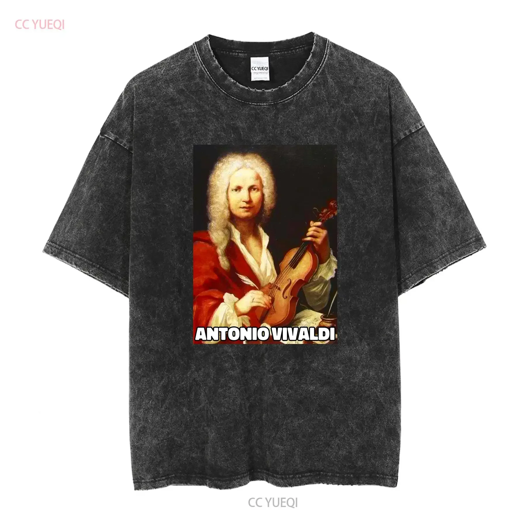 Antonio Vivaldi Great Composer Classical Music Lover G500 5 3 oz T Shirt long or short sleeves vintage Washed Versatile