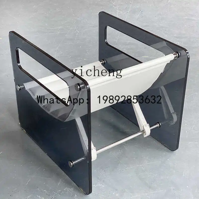 ABC  acrylic living room negotiation recliner transparent single sofa chair creative leisure chair