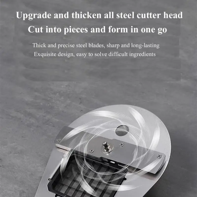 Automatic Vegetable Carrot Shredder Slicer Commercial Electric OnionCutter Potato Dicing Shredding Machine Food Processor