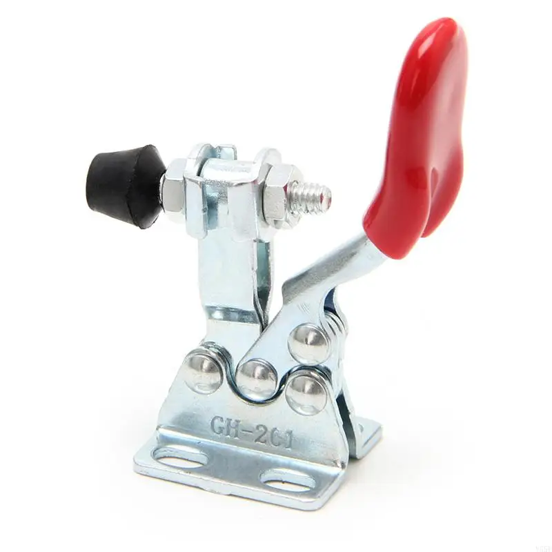 Y55E 4Pcs Metal Horizontal Quick Release Hand Tool Toggle Clamp For Fixing Workpiece