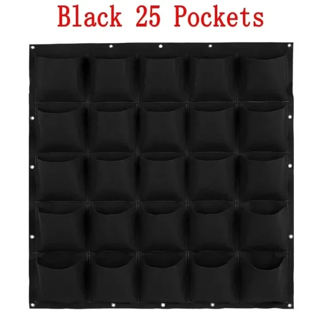 NIEUWE Muur Hangende Zakken Plantzakken Bloempot Huis Tuin Grow Bag Tuin Planter Verticale Suculentas Plant Pot Home Decor