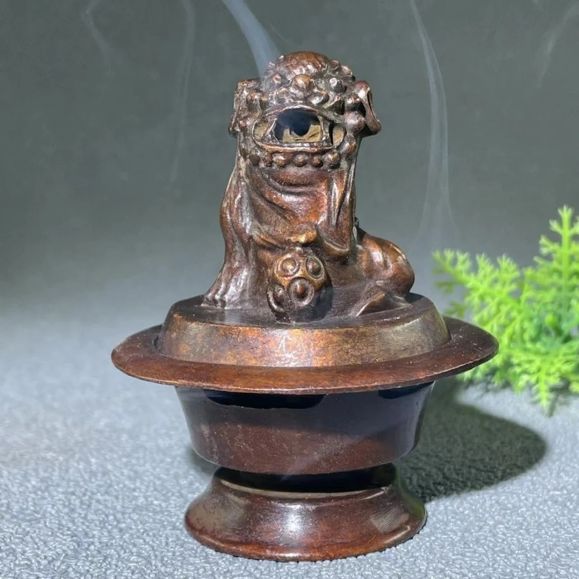 

Lion cover set incense burner, fumigation cultural and playful home office tea ceremony, tea table, incense set