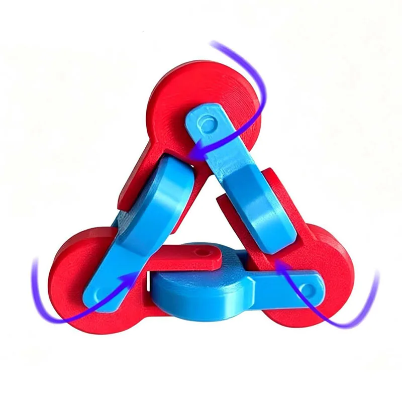 Novelty Unique 3D Printed Infinity Flip Cube Sensory Anxiety ADHD Quiet Stress Toys Adults For Office EDC Cool Gadgets