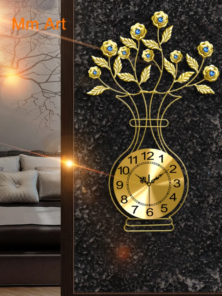 

Американские часы-ваза, настенные часы, креативные часы, североевропейский стиль, индивидуальная мода