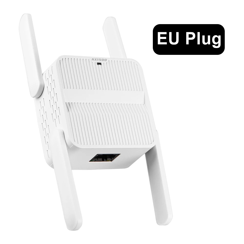 Extensor repetidor WiFi 6, amplificador de señal de 1500Mbps con puerto Ethernet, amplificador Wi-Fi, antenas 4*2dbi, amplificador de largo alcance