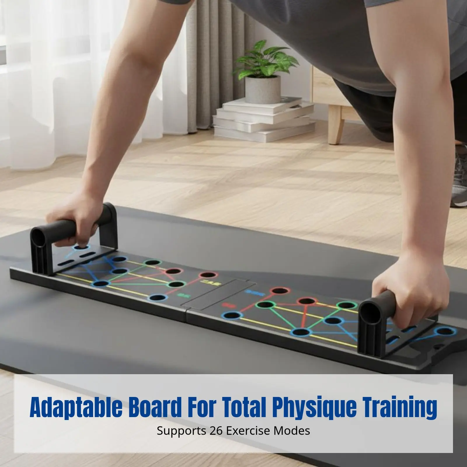 Push Up Board, Foldable Multifunctional Home Fitness, Chest & Abs Training
