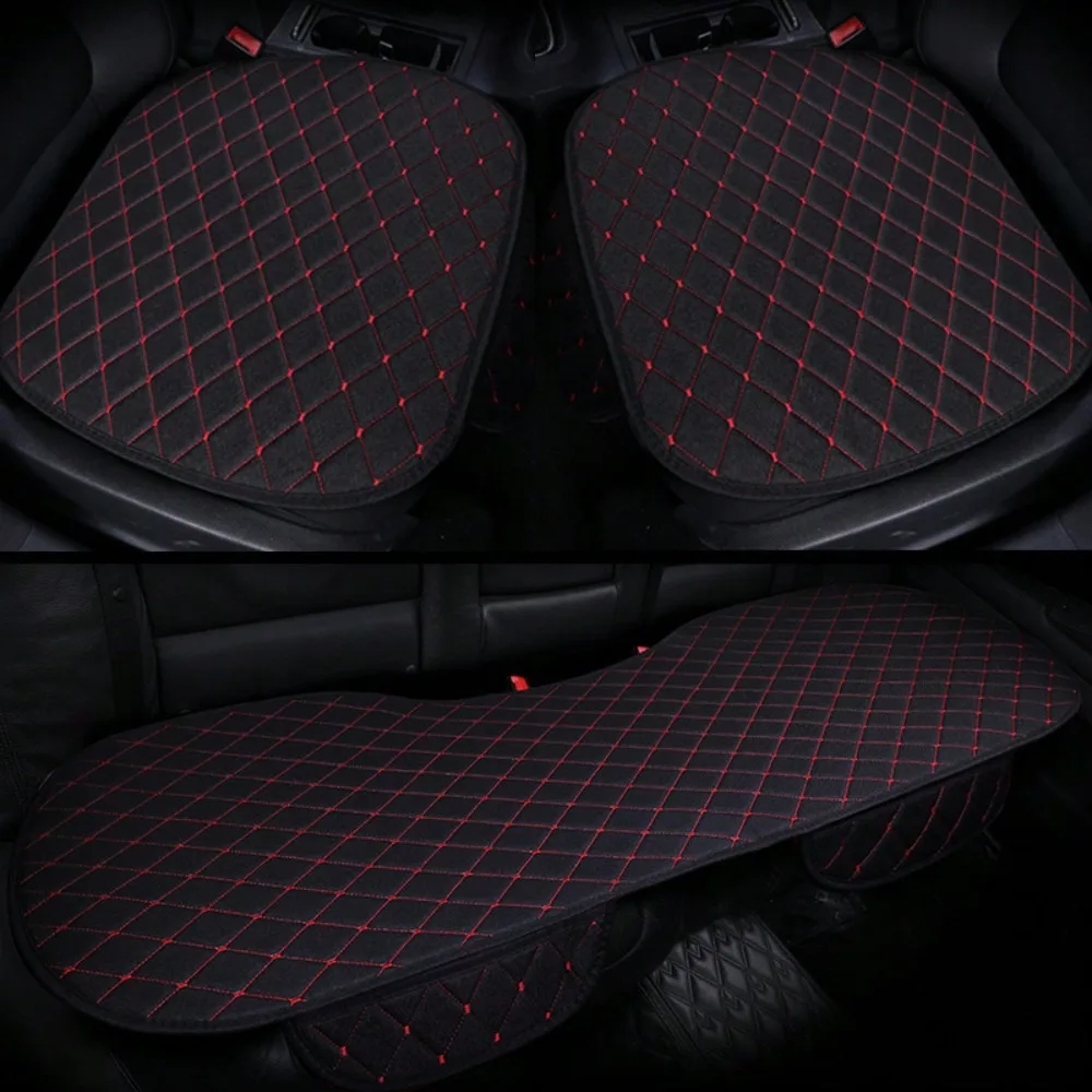 

Car Seat Covers, Universal Fit for Sedans, Hatchbacks, and Suvs, Interior Accessories (2 Front Seats + 1 Rear Seat)