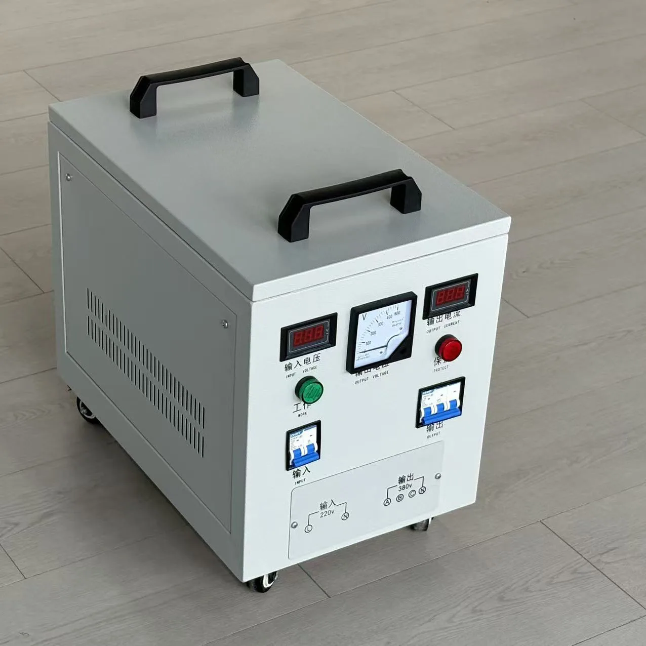 CE 30KVA Single Phase 110V to Three Phase Phase Converter Transformer 220V to 380V for CNC 50hz 60hz