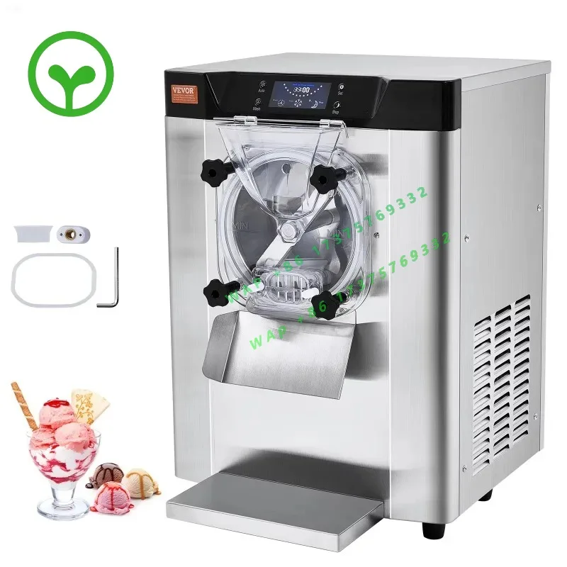 【Premium】SucceBuy 4.5L Commercial Ice Cream  hine 1713W Single Flavor Counter  Hard Serve IceCream Maker for Restaurant Snack Ba