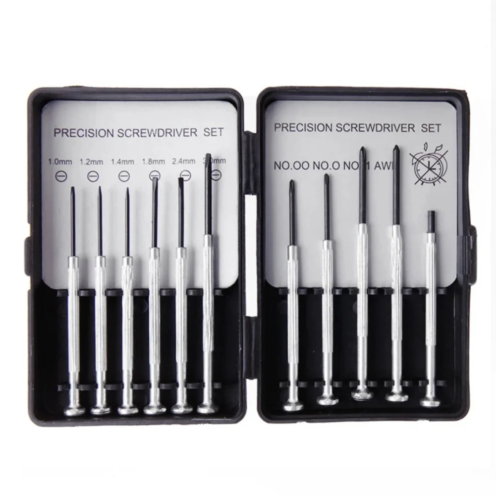 11Pcs/Set Micro Precision Screwdriver Set Mini Watchmakers Tools for Watch Jewelry Glasses Repairs Tool